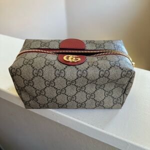Gucci Coated Canvas Makeup Toiletry Pouch